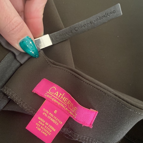 Catherine MaLandrino olive Green Bodycon Pencil skirt - Picture 8 of 12